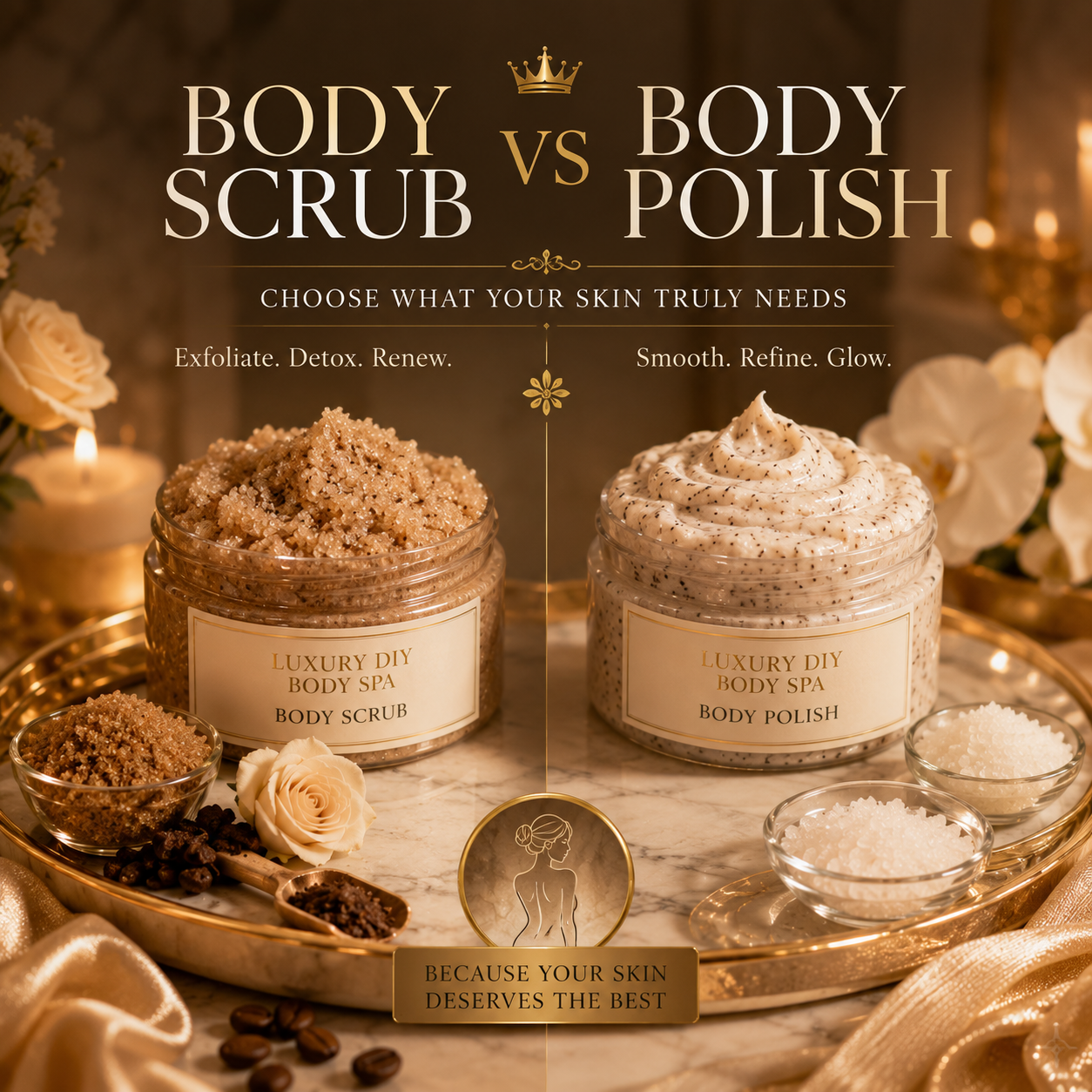 Body Scrub vs Body Polish: Which One Is Best for Your Skin?