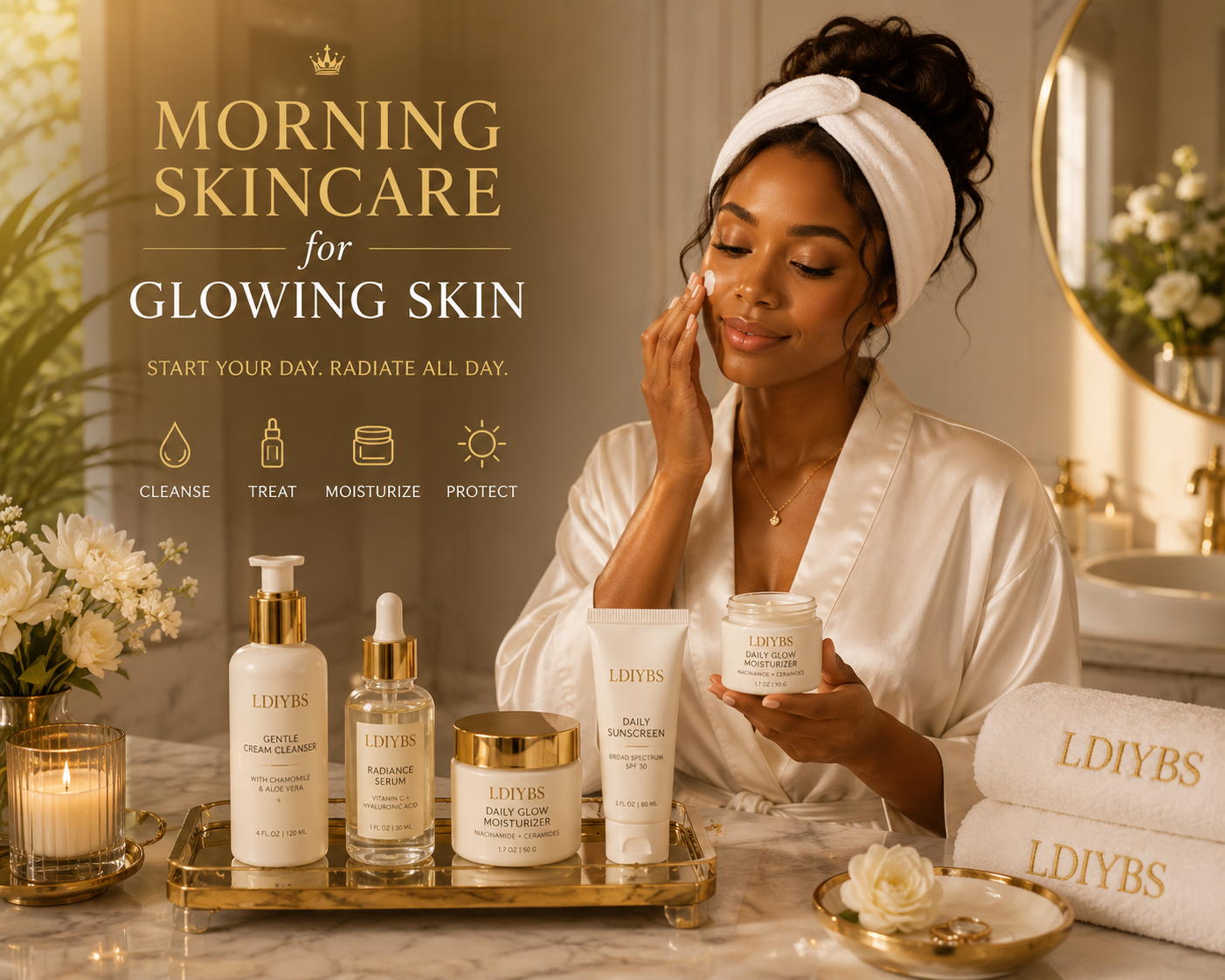 Morning Skincare for Glowing Skin