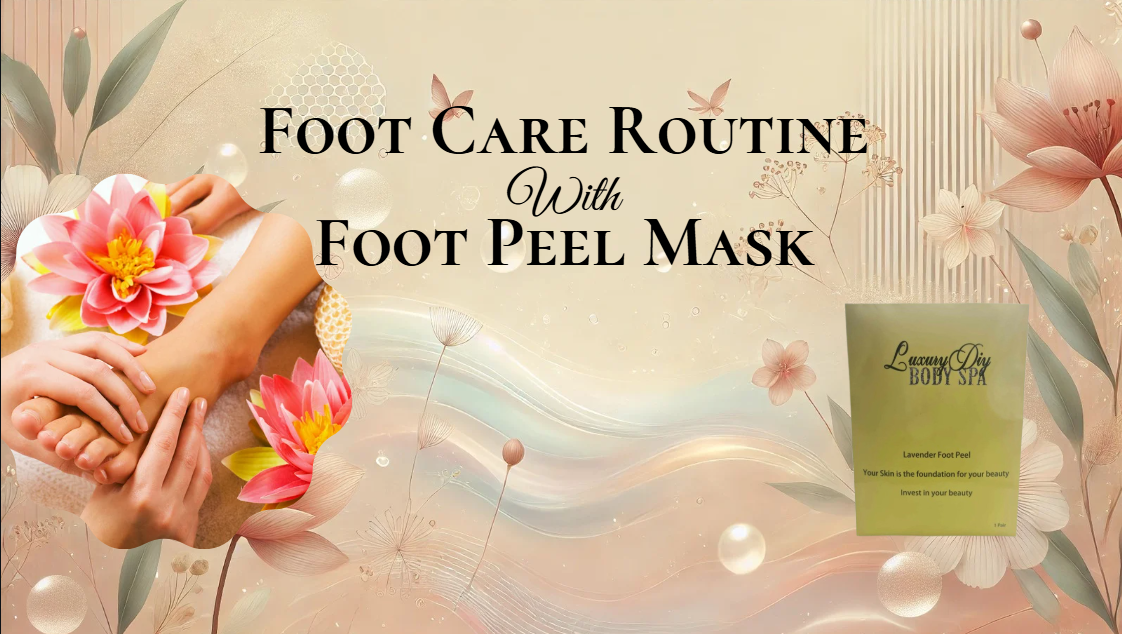 Foot peel mask