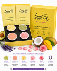 The Fresh Start Take Off Collection Spa Gift Basket